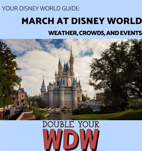 March Disney World Guide: Weather, Crowds & Events - Double Your WDW