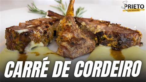 CARRÉ DE CORDEIRO Como Fazer Receita e Ingredientes Prieto Na