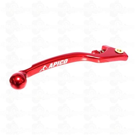 BRAKE LEVER ELITE FORGED TRIALS BRAKTEC INC ADJUSTER RED Trial