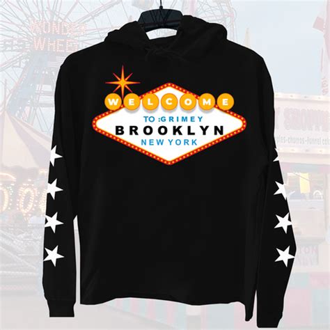 Welcome To "Grimey" Hoodie (Black) | Mysite