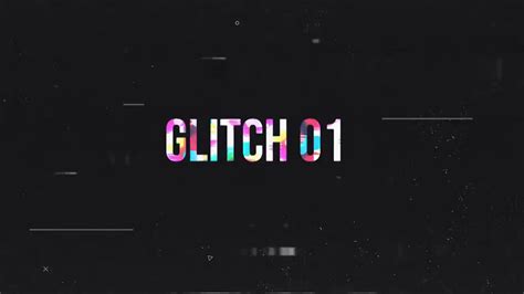 After Effects Glitch Text Presets Template SBV 347145242 Storyblocks