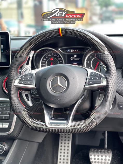 A Class W Cla W C Class W Gla X Carbon Fiber Steering