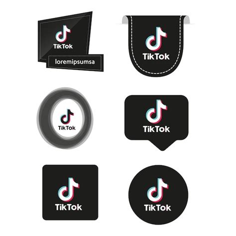 Premium Vector | Tik tok social media logo icon technology, network ...