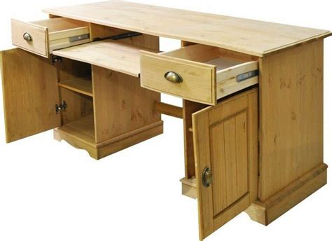 В продаже Письменный стол из массива сосны Клаудия бежевого цвета ...