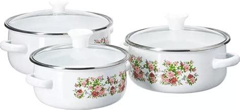 Hot Spot Z Set Ollas Con Tapa De Peltre Envío gratis