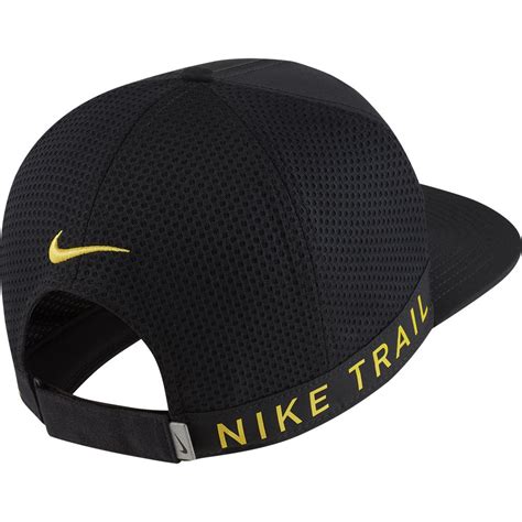 Nike Dri Fit Pro Trail Cap Black Runnerinn