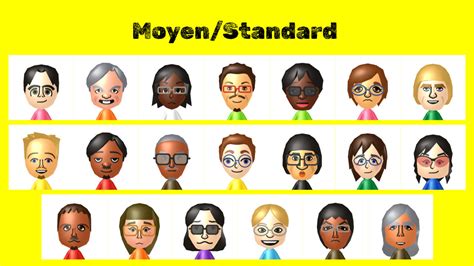 my Standard Wii CPU Miis (pack 2) by SplatoonMan on DeviantArt