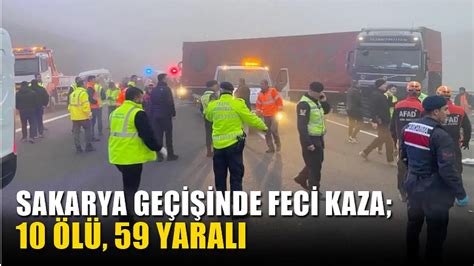 Sakarya Ge I Inde Feci Kaza L Yaral Asayi G Rsel