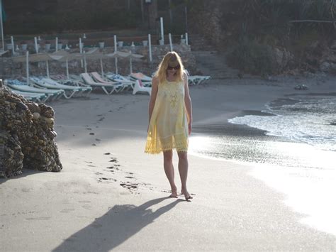 Floral Bikini And Yellow Lace Sundress Beach Cover Up What Lizzy Loves