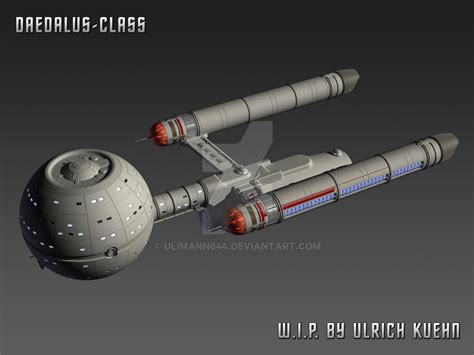 Daedalus Class W I P 024a By Ulimann644 On Deviantart