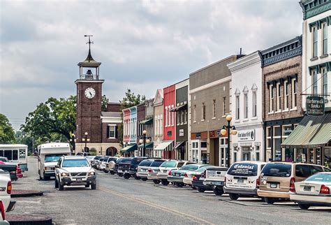 7 Most Vibrant Towns in South Carolina - WorldAtlas