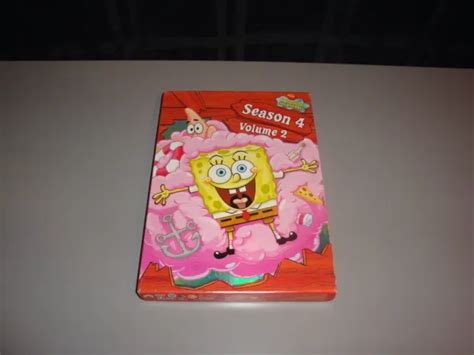 SPONGEBOB SQUAREPANTS SEASON 4 Volume 2 DVD set Cartoon Animation Kids ...