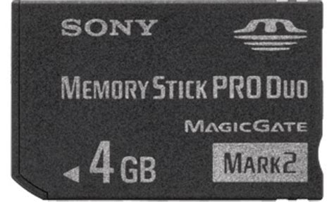Sony Memory Stick Pro Duo 4GB Mark2 | Skroutz.gr