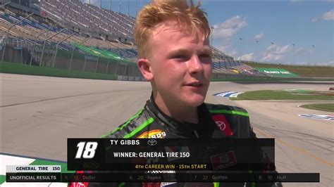 Ty Gibbs Post-Race Interview - ARCA