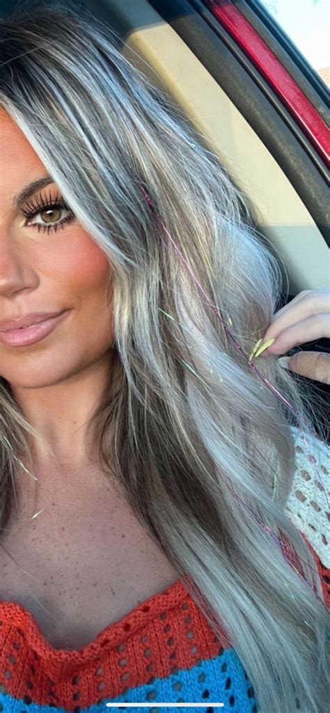 Hair Tinsel Hair Tinsel Hair Pink Blonde Hair