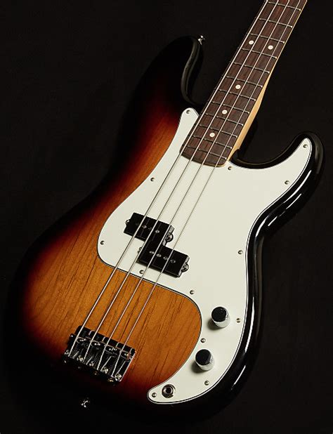 Fender Standard Precision Bass Rosewood Brown Sunburst 2016 Reverb