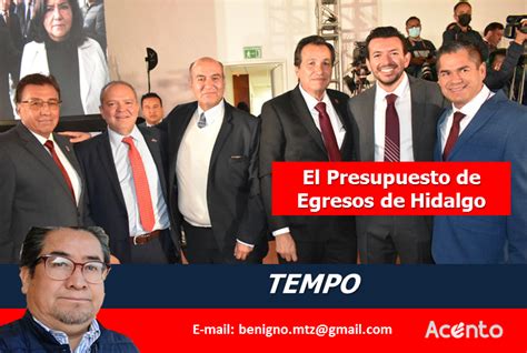 El Presupuesto De Egresos De Hidalgo Acento