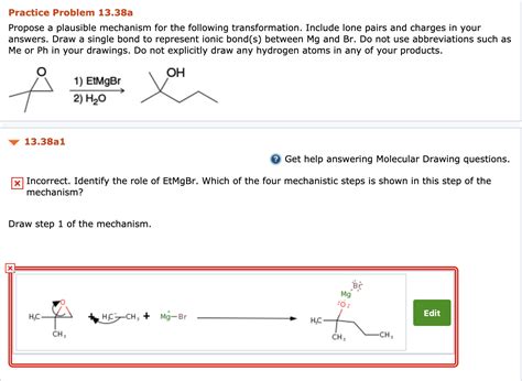 Solved Practice Problem 13 38a Propose A Plausible Mechanism Chegg