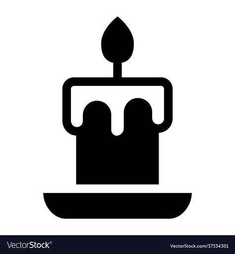 Candle Royalty Free Vector Image - VectorStock