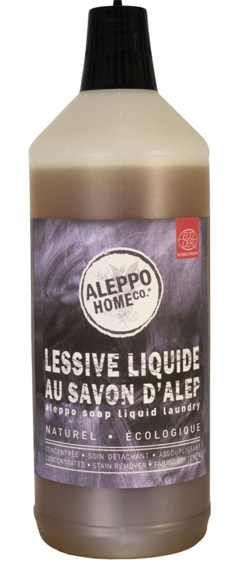 Lessive Liquide Au Savon D Alep V Ritable L Gamm Vert