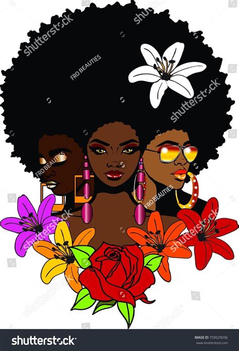 African American Sisters Clipart