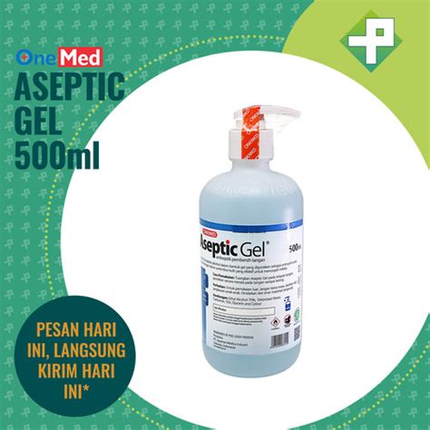 Jual Aseptic Gel Hand Sanitizer OneMed 500ml Aseptic Gel OneMed