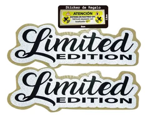 Sticker Para Auto O Camioneta Limited Edition Calcoman As Cuotas