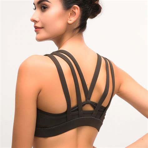 Naked Feel Push Up Fitness Sports Bras Power Day Sale