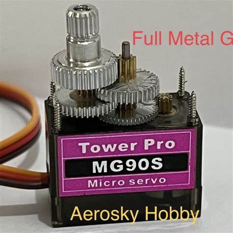 Mg S Metal Geared Micro Tower Pro Servo For Toy Boat Car Airplane