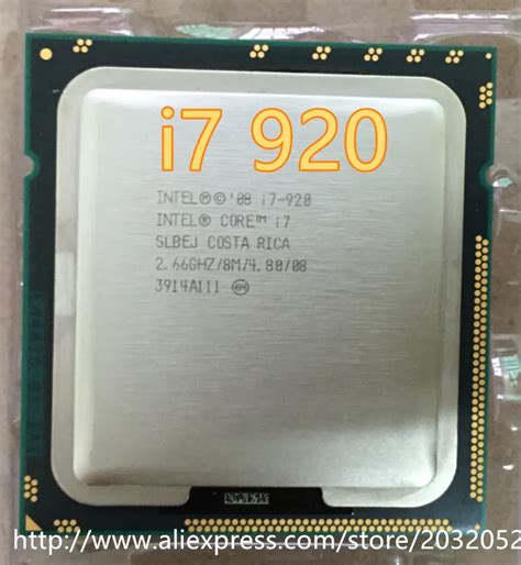 Aliexpress.com : Buy Intel Core i7 920 SLBCH/SLBEJ 2.66 GHz Quad Core ...