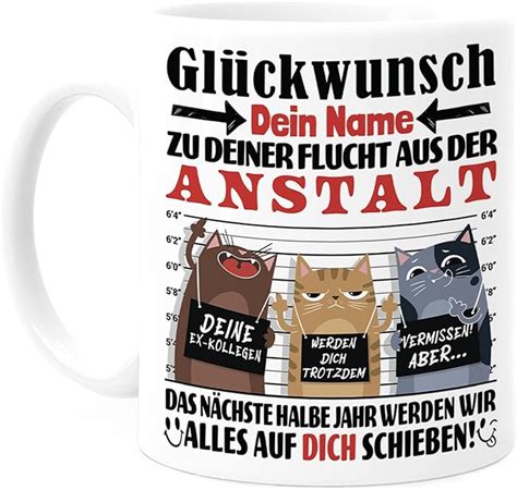 Tassenliebling Abschiedsgeschenk Kollegen Tasse personalisiert für