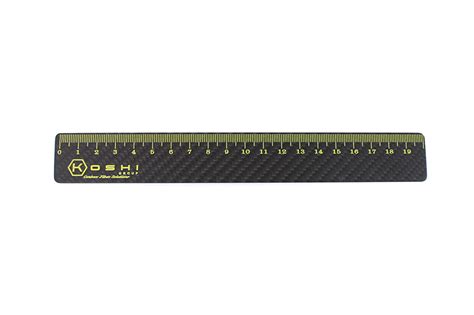 Carbon Fiber ruler 20cm | SKU: VSR-01 | Koshi Group LLC