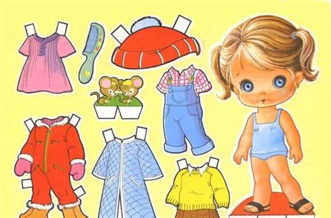 Картинки по запросу одень куклу на магнитах | Paper dolls, Vintage ...