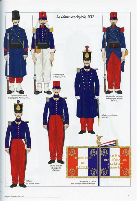 LA LÉGION ÉTRANGÈRE 1831-1962, Une histoire par l'uniforme de la Légion ...