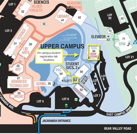 Victor Valley College Campus Map - Map