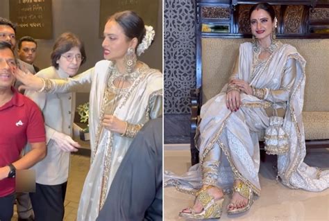 Rekha Slaps Man Trying to Take Selfie in Playful Video Netizen Says Ab ...