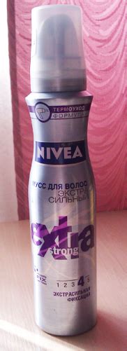 Мусс для волос NIVEA Экстра сильный | отзывы