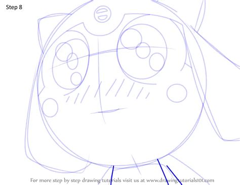 How To Draw Karara From Sgt Frog Sgt Frog Step By Step