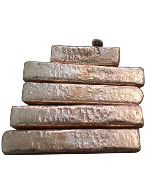 Bronze Brass Ingot For Jewellery 50 G Rs 700 Kg Classic Ball Co