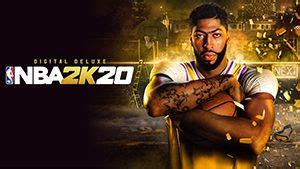 NBA 2K20 Digital Deluxe 2019 Nintendo Switch Box Cover Art MobyGames