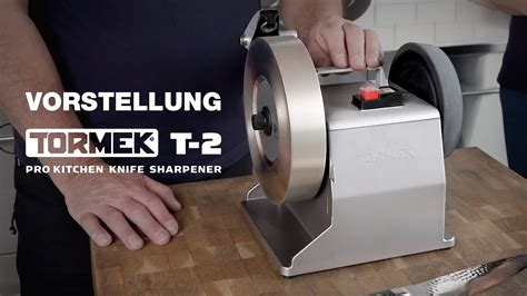 Vorstellung Tormek T Pro Kitchen Messerschleifmaschine Deutsch