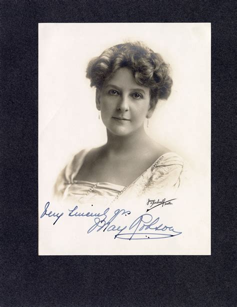 Autographed Photo – May Robson, Actress – New Ulm Art Collection