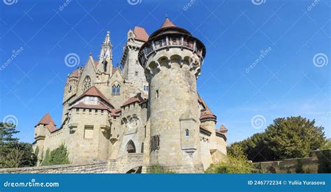 Kreuzenstein Castle In Austria Stock Photo Image Of Culture Green