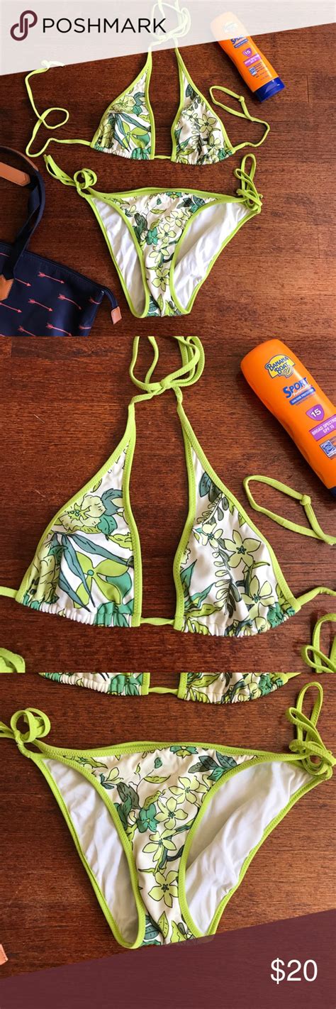 J Crew Tropical Bikini Bikinis Tropical Bikinis Clothes Design