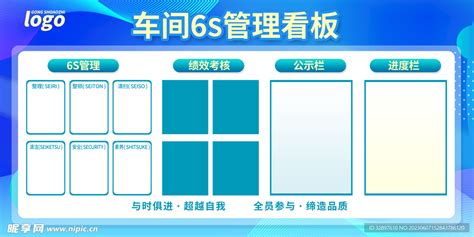 车间6s管理看板背景设计图psd分层素材psd分层素材设计图库昵图网