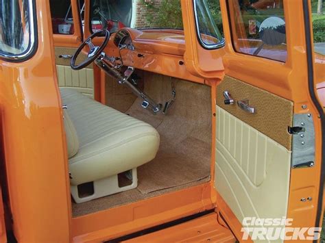 1956 Ford F 100 Classic Trucks Magazine In 2024 Truck Interior