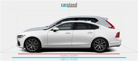 Dimensions Volvo S90 2016 2020 Vs Volvo Xc40 2017 2022