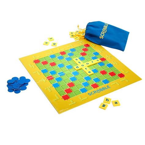 Mattel Gra Słowna Logiczna SCRABBLE JUNIOR Wersja UK Y9667