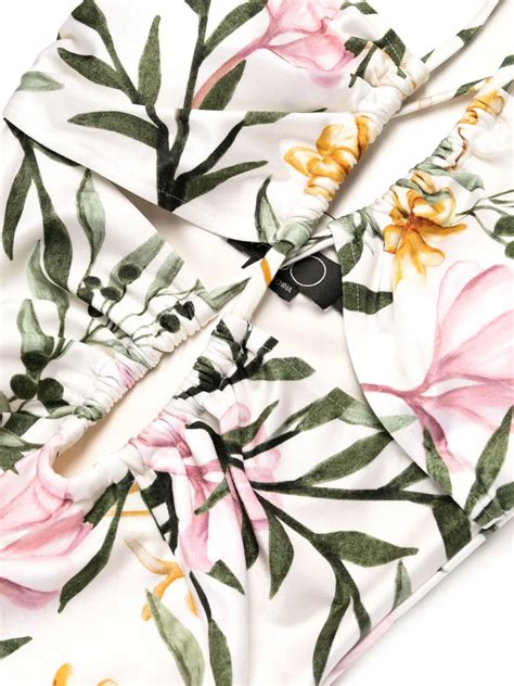 Patbo Jasmine Lace Up Cut Out Swimsuit In Nude ModeSens