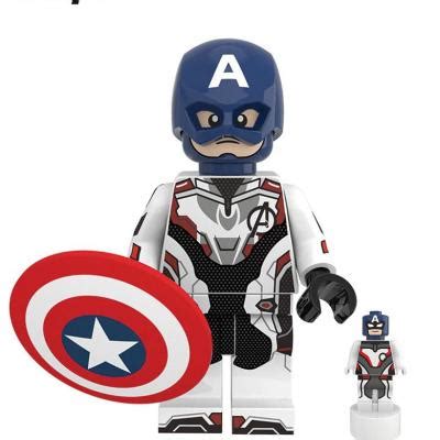 HeroBloks Captain America Quantum Realm Suit Kopf KF770